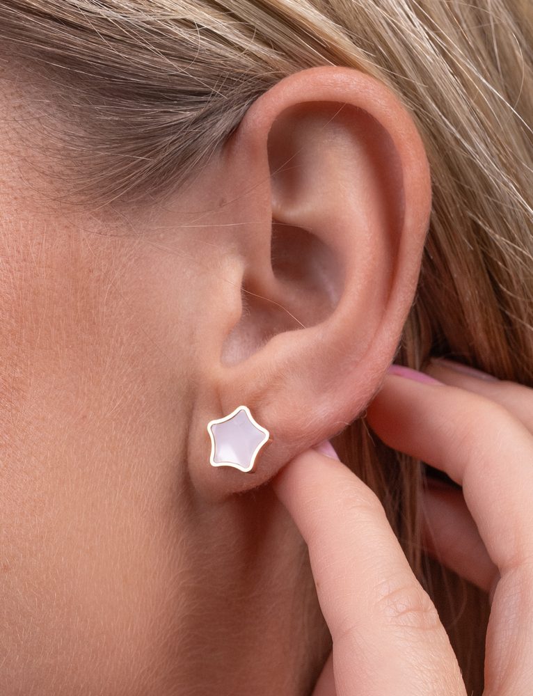 VUCH Moore Rose Gold Earrings