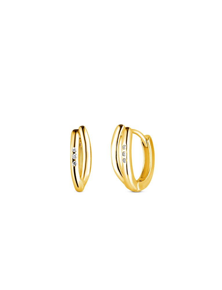 VUCH Elysium Gold Earrings