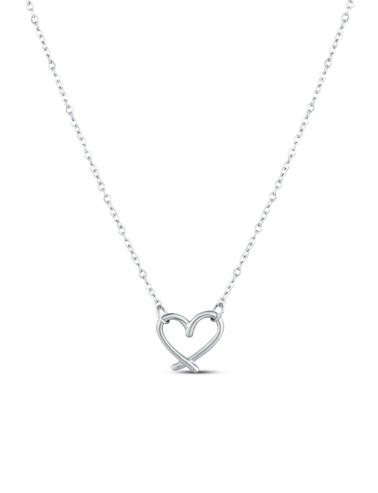 VUCH Necklace Emery Silver