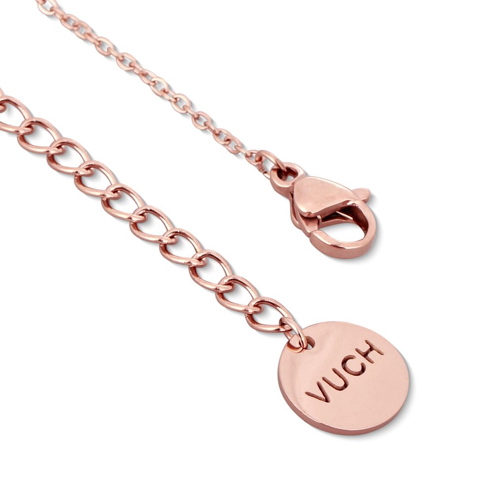 VUCH Rose Gold Sparkle Necklace