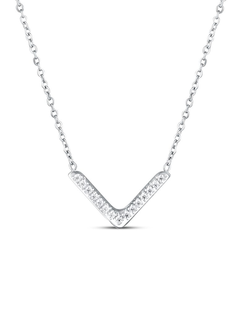 VUCH Amelora Silver Necklace