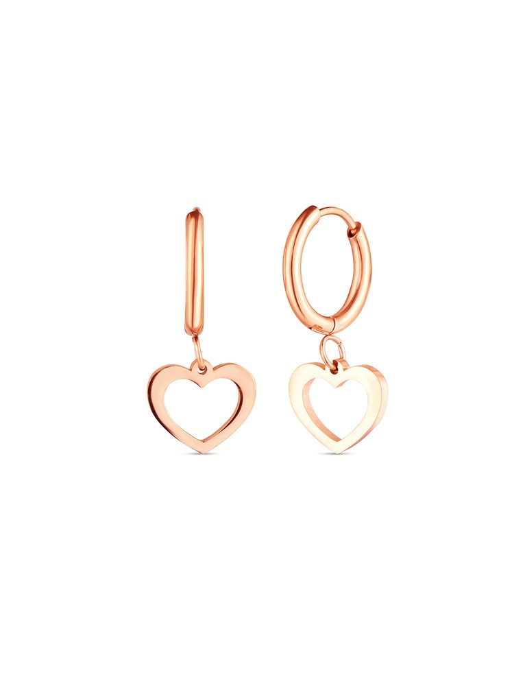VUCH Earrings Glimmer Rose Gold