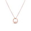 Ringy Rose Gold Necklace