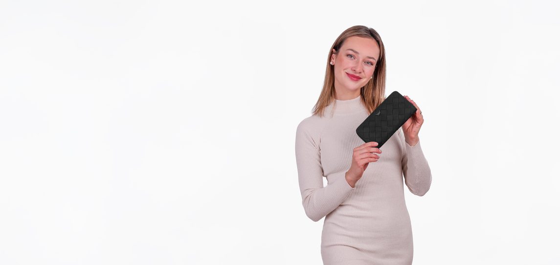 Nightie Nicci Intrecciato Black