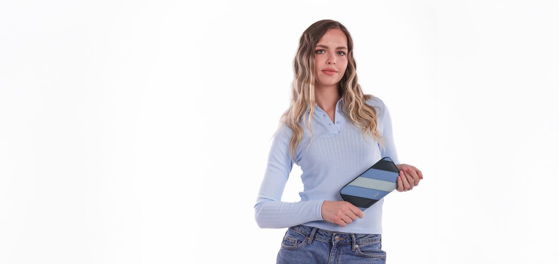 Nightie Nicci Striped Dark Blue