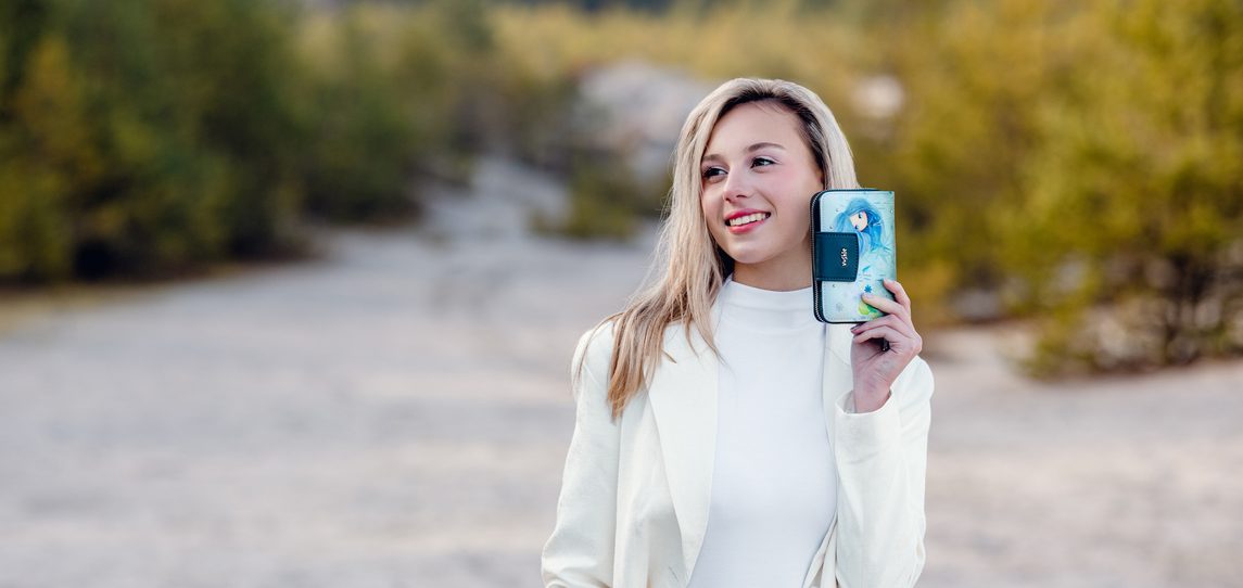 Stella Rounded Flap Wallet