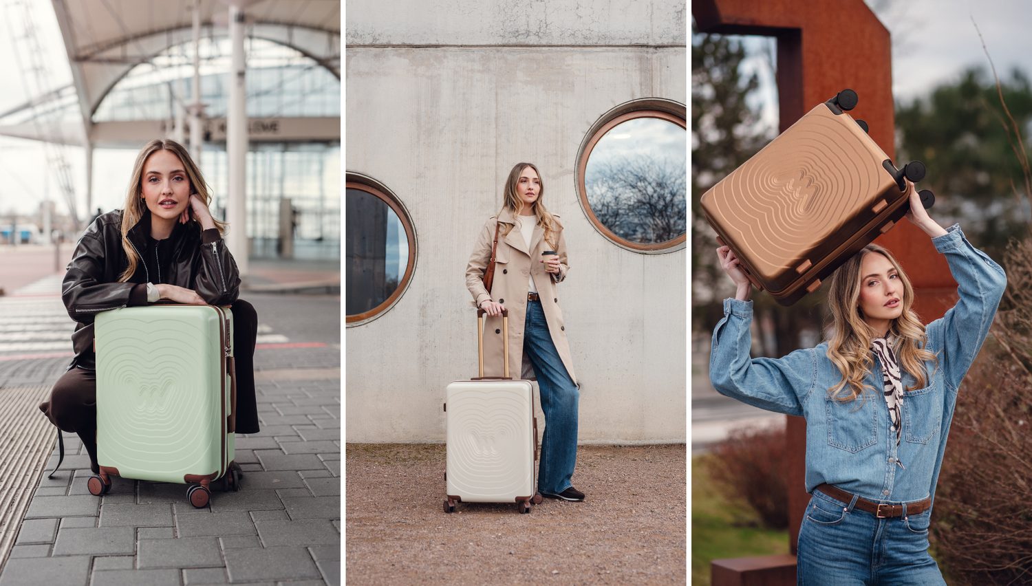 Travel suitcases VUCH