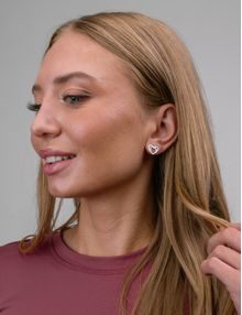 Gem Rose Gold Earrings