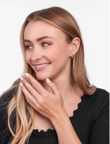 Ringela Rose Gold Earrings