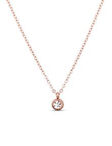 Gem Rose Gold Necklace