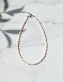 Vireya Silver Necklace