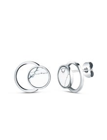 Silver Hirea earrings