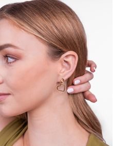 Espace Silver Earrings