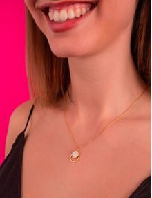 Dalia Silver Necklace