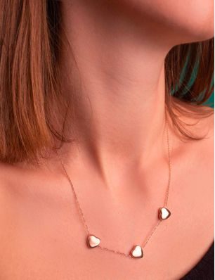 Fleurette Silver necklace