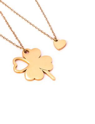 Fortune Rose Gold Necklace