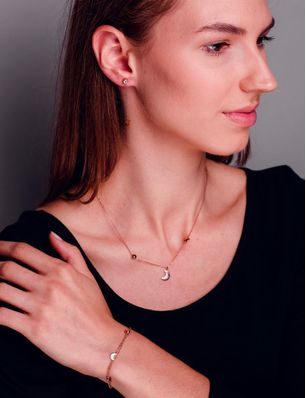Angelica Heart Silver earrings