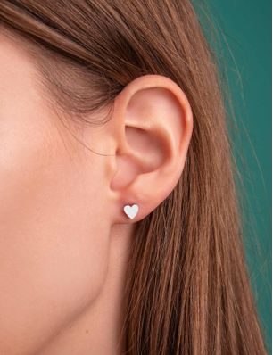 Silver Plusch earrings