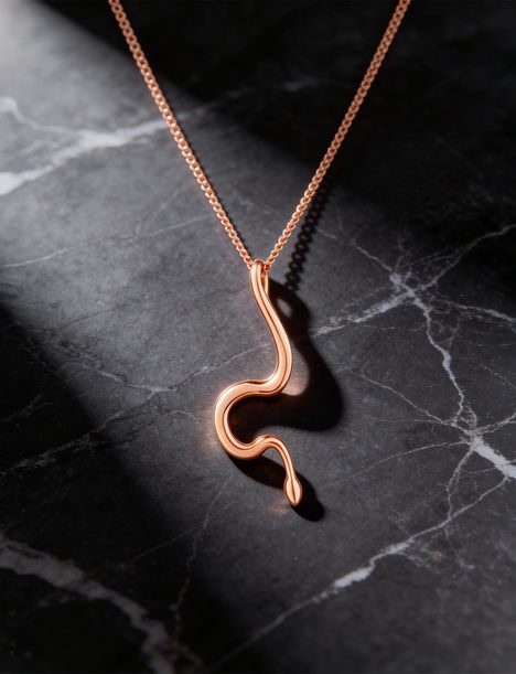Vireya Rose Gold Necklace