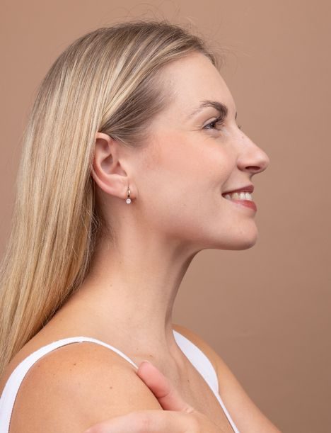 Manilla Rose Gold Earrings