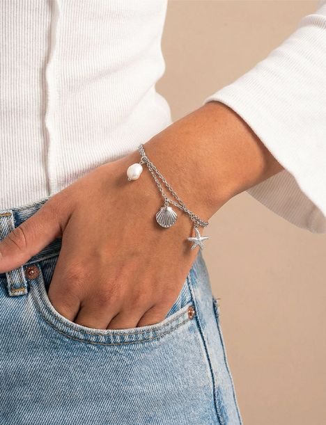 Noslyn Silver Bracelet