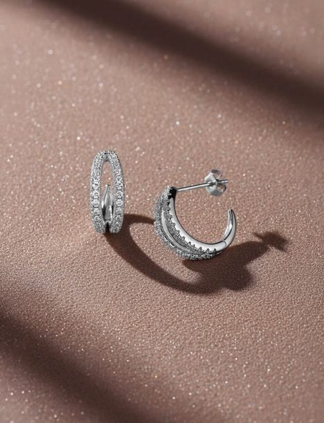 Amity Silver Earrings