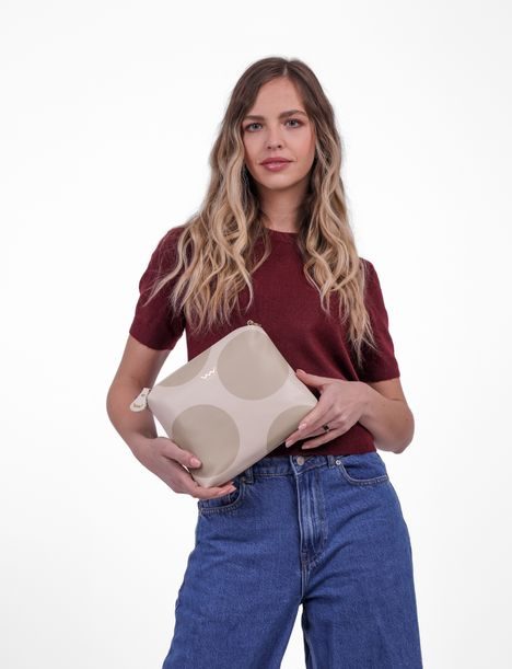 Coalie Big Dot Beige