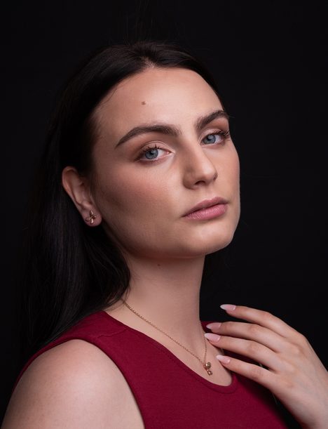 Sanija Rose Gold Necklace