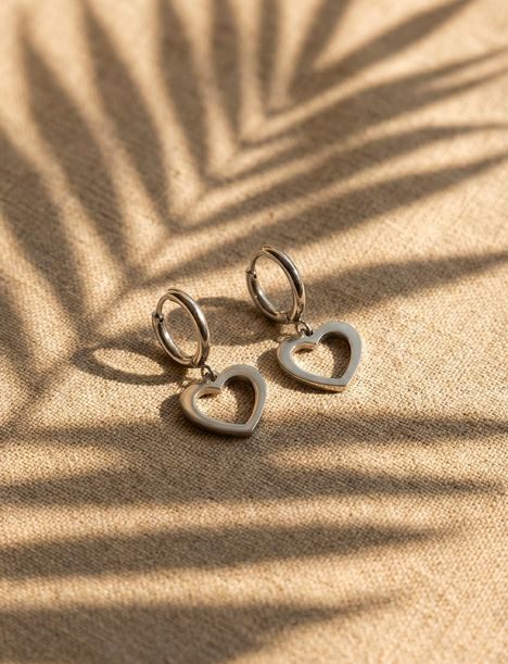 Earrings Glimmer Silver