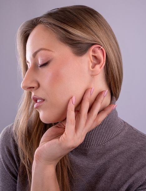 Thal Rose Gold Earring