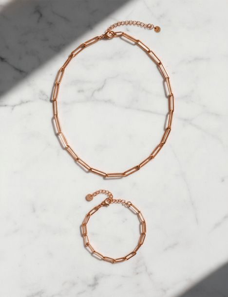 Elar Rose Gold Necklace