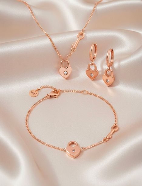 Necklace Zibella Rose Gold