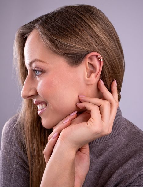 Eira Rose Gold Earring