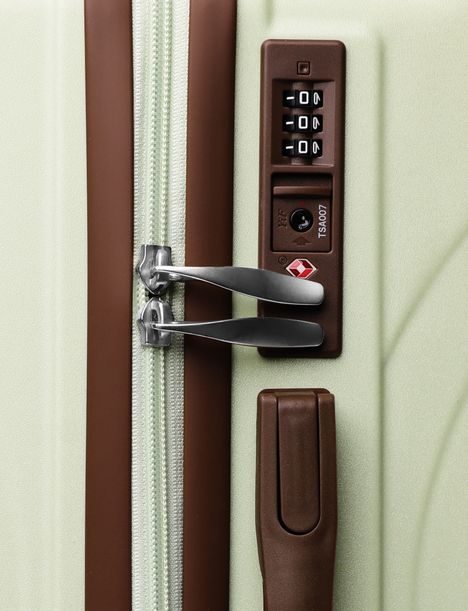 Precious Lime small travel suitcase