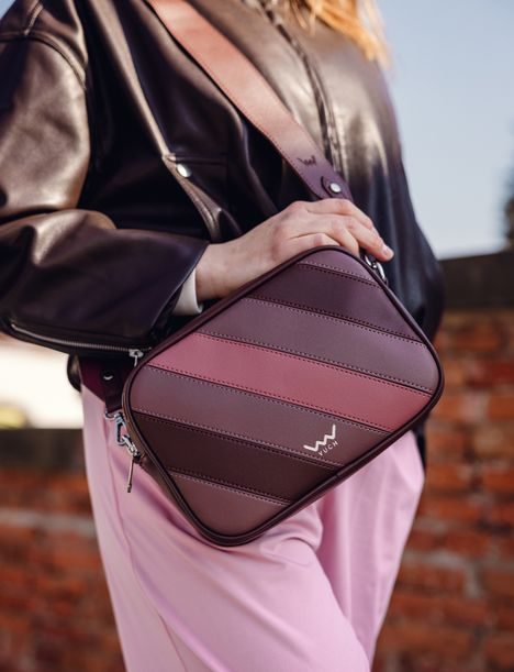 Massimo Striped Dark Wine