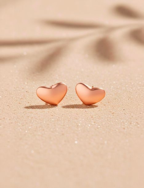 Amoria Rose Gold Earrings
