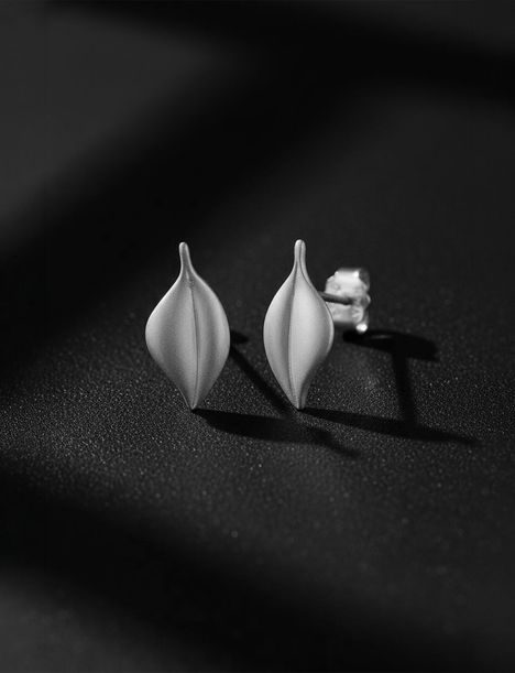 Enid Silver Earrings