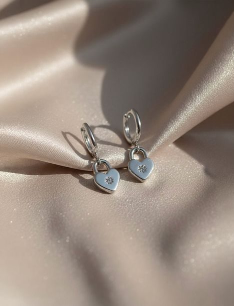 Zibella Silver Earrings