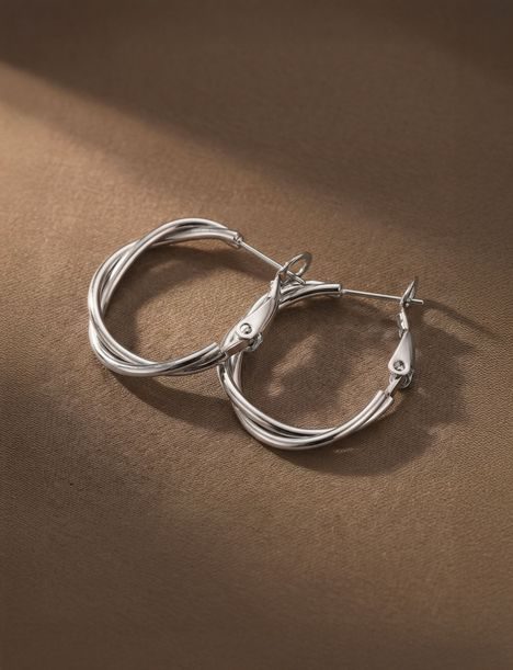 Aster Silver Earrings