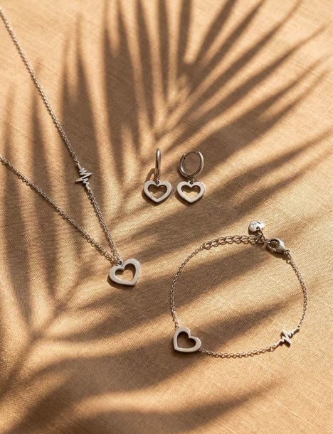 Earrings Glimmer Silver