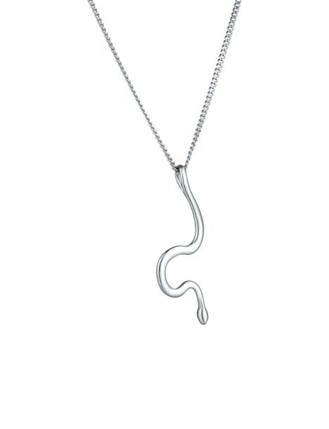 Vireya Silver Necklace