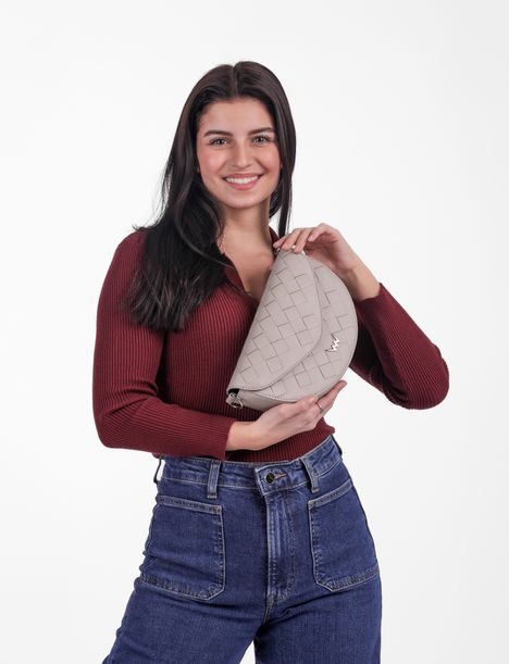 Tricia Intrecciato Beige