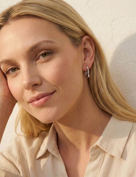 Lauvien Silver Earrings