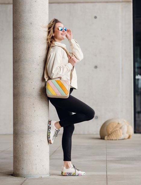 Massimo Striped Beige