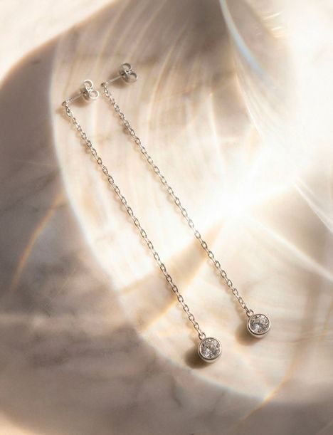 Earrings Saria Silver