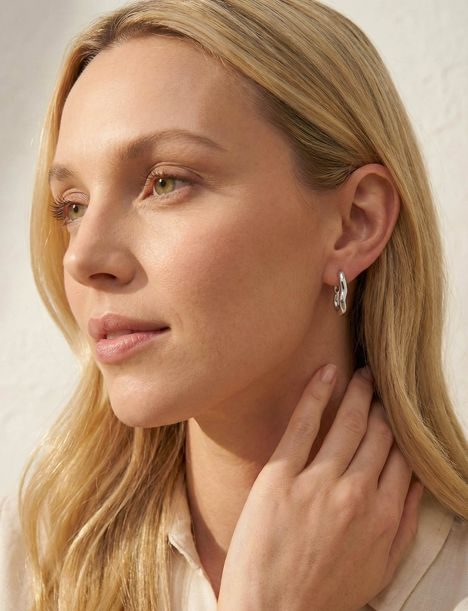 Lauvien Silver Earrings