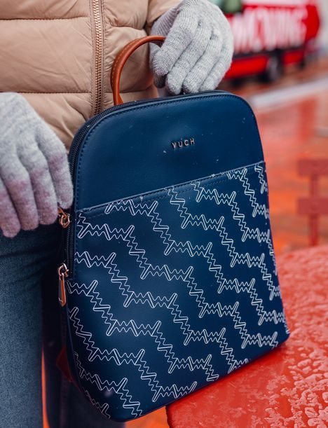 Filipa Monogram Blue
