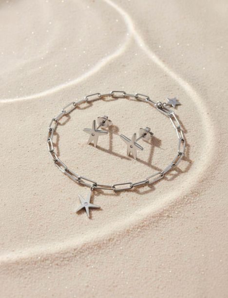 Nyxa Silver Earrings