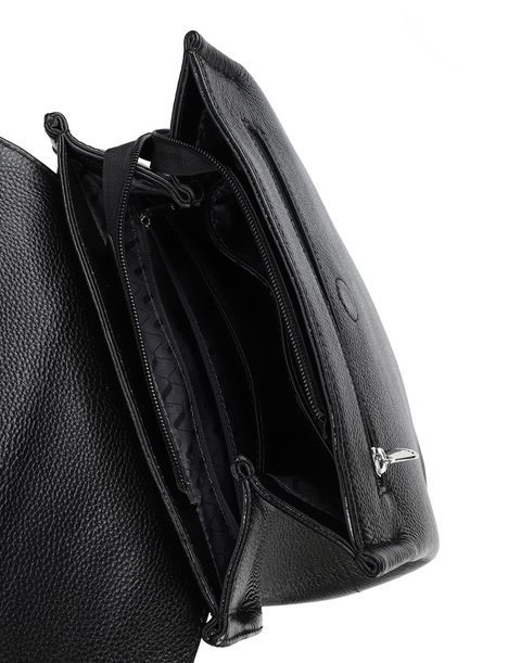 Joanna Leather Black