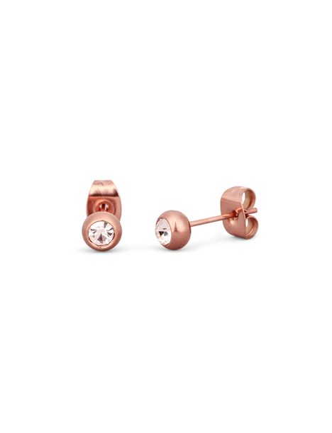 Gem Rose Gold Earrings